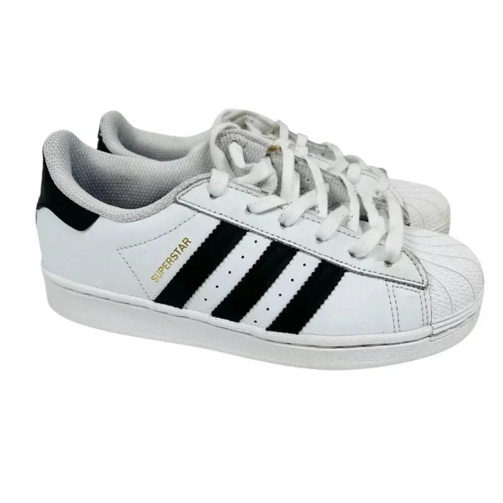 Adidas Originals Superstar C Size 1.5 Kids Sneakers Shoes Sports